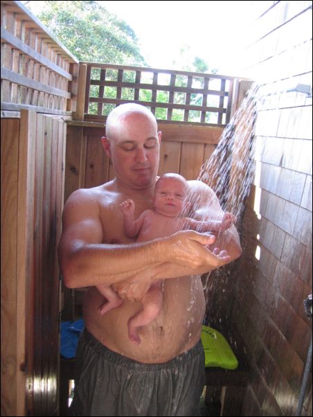 Outdoor shower